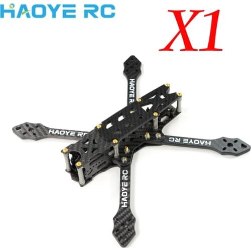 HAOYE RCX1 Crossing Machine / 5 inch Carbon Fiber Rack FPV Freestyle Huafei Racing Violence Rack