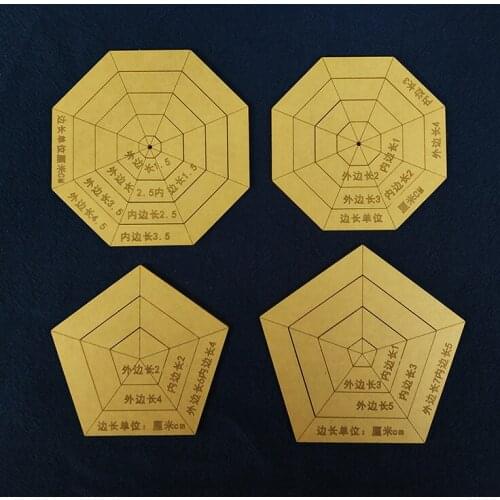 Embroidery kit patchwork Hand account sewing Drawing tools Quilting ruler Acrylic Sashiko design mould Template