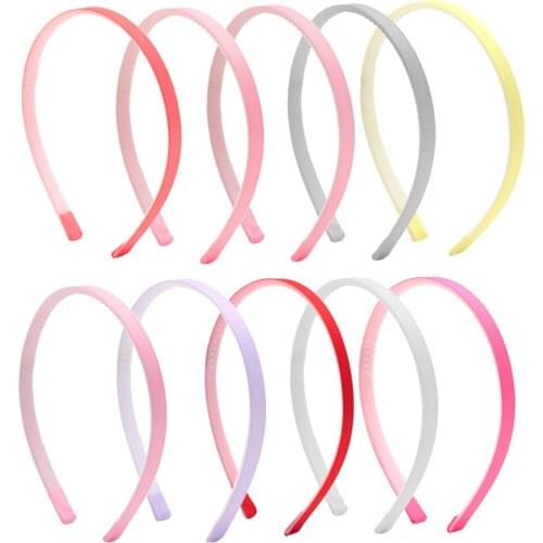 1pcs Hair Accessories Grosgrain Ribbon Hairband Girls Solid Candy Color For Women Wedding Party Hair Hoop Headband,1Yc21000