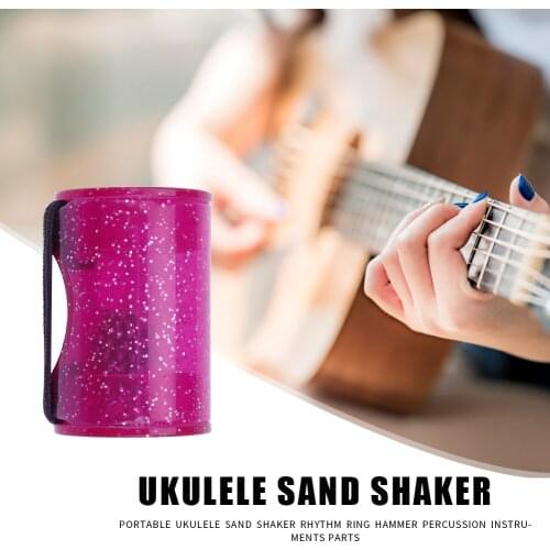 Finger Sand Hammer Shaking Maracas Bell Glitter Guitars Ukulele Bell Instruments for Music Lovers Playing Accessories