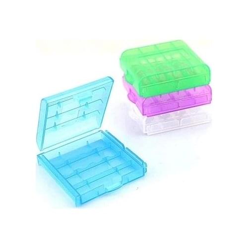 10PCS Accumulator Battery Storage Box Hard Bag for AA AAA Digital Camera SB800 SB900 580EX Flash Light Battery Plastic Case