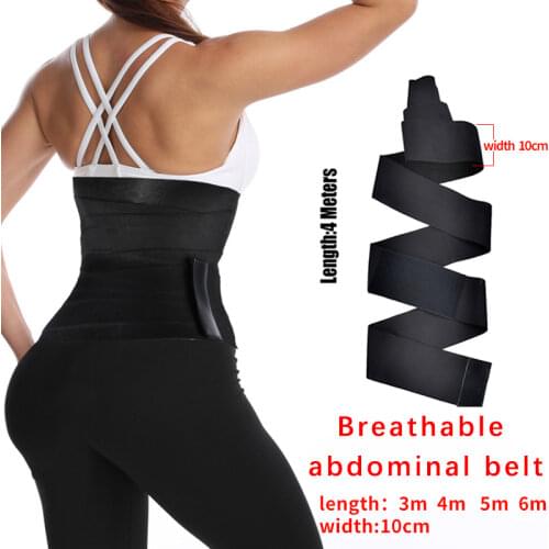 Waist Trainer Shaperwear Belt Women Slimming Tummy Wrap Belt Resistance Bands Body Shaper Fajas Control Strap New