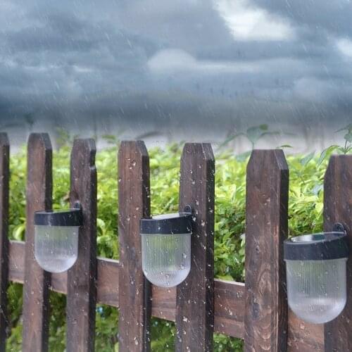 Solar Power Outdoor Rechargeable Wall Lamp Drop shipping