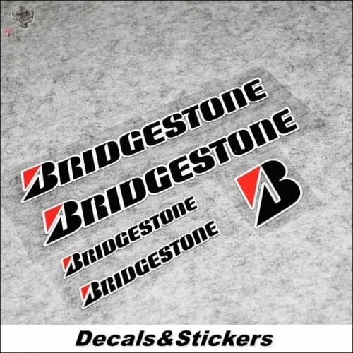 NO,L026 Bridge Stone 3M Reflective Modified Stickers Helmet Sticker MOTO GP Waterproof Decals Racing Motorcycle