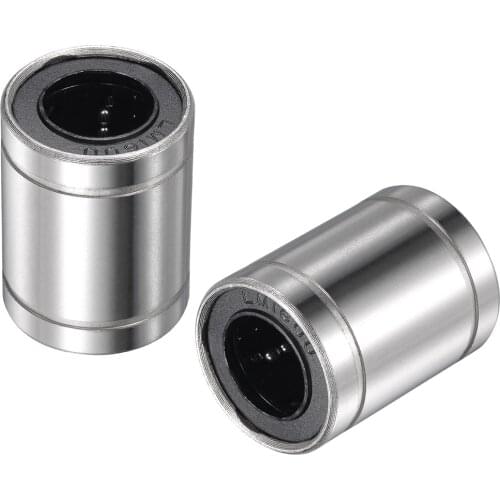 Uxcell Linear Ball Bearings Nickel Plated for CNC 3D Printer, Tool Grinding Machines, Automatic Gas Cutter 4pcs