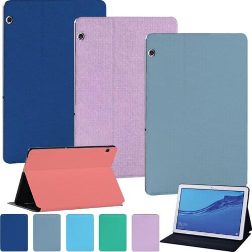 For Huawei MediaPad T5 10 T3 9.6 8.0 Stand Tablet Cover for Huawei MediaPad M5 Lite 8" 10.1"/M5 10.8" Protective Case
