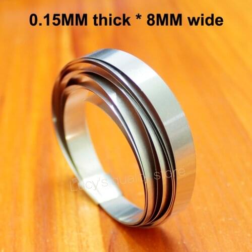 10m/lot Nickel Plated Strip 18650 Battery Pack DIY Nickel Plated Steel Connection Nickel Plate 0.15MM Thick * 8MM Wide