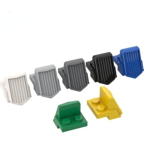 10PCS Replaceable 50946 1 x 2 x 2 2 / 3 Inclined Grille Parts Building Blocks High-Tech Assemble Replace Bricks Toy For Children