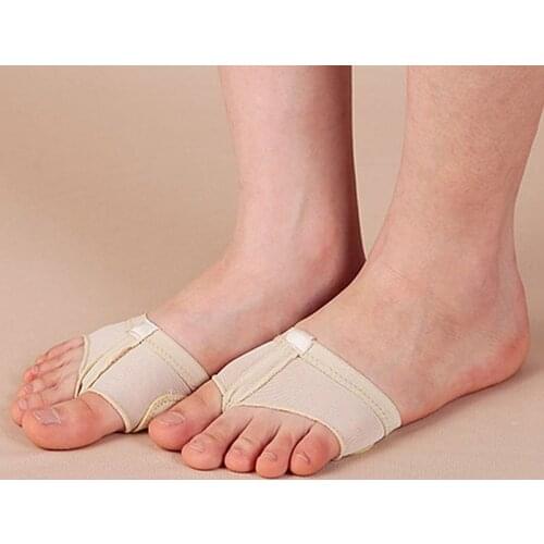 2pcs Ballet Dance Shoes Gymnastics Foot Thongs Elastic Soft Dancing Shoes Half Sole Accessories