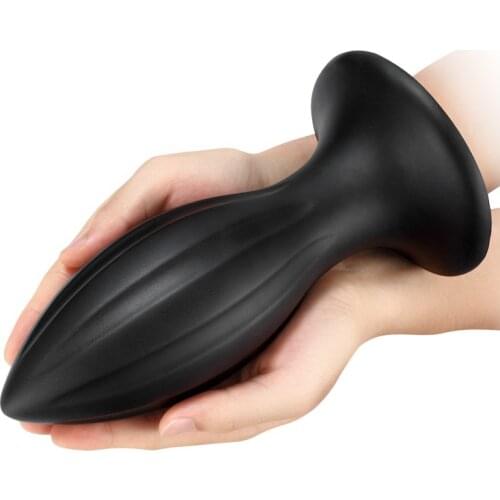 21*7.5cm Big Anal Plug Unisex Tapered Butt Plug Anal Sex Toys for Men Women Anus Stimulator Expander G-spot Prostate Massager