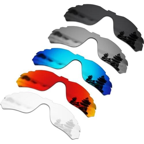 SmartVLT 5 Pieces Polarized Sunglasses Replacement Lenses for Oakley Radar Edge Vented - 5 Colors