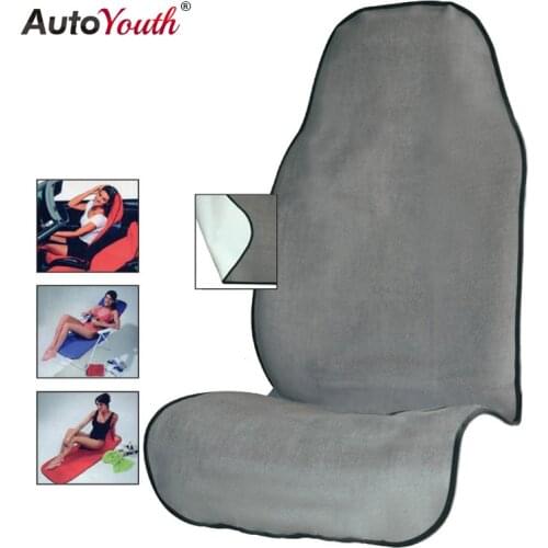 AUTOYOUTH Towel Seat Cushion Beach Mat Fit All Car SUV Breathable Protector Mat Pad Seat Cover Auto Accessories Universal Size