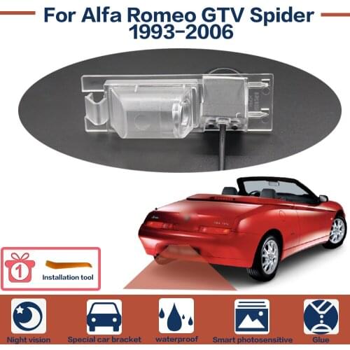 Car Accessories Full HD 1080P Rear View Camera Dash Cam Bидеорегистратор Tool For Alfa Romeo GTV Spider 1993~2006