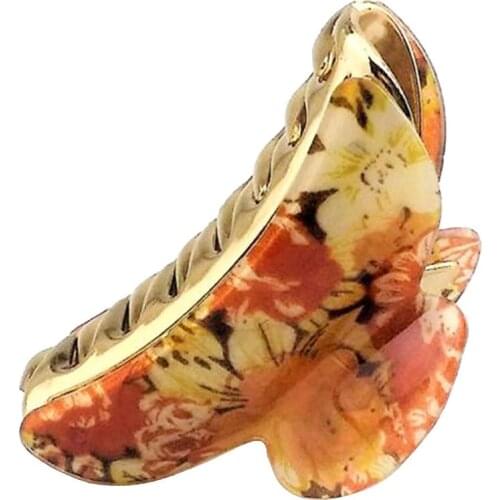 Flower Large Makeup Shower Hair Claw Clamps Clip Hair Clasp Grip Pin Accessories for Women Lady