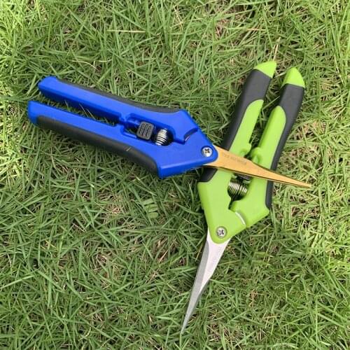 16.5cm Straight Blade Pruning Cut Shrub Tool Plant Horticulture Leaf Trimmer Shear Scissor Pruner Garden Fruit Flower Orchard