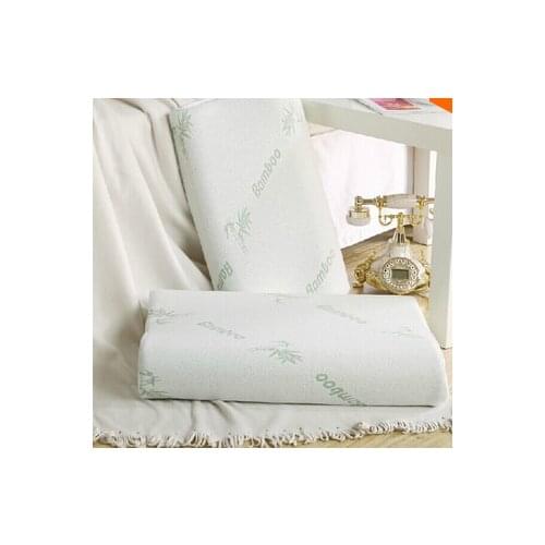 Orthopedic Latex 50*30CM Neck Pillow Fiber White Slow Rebound Memory Foam Pillow Cervical Health Care Pain51