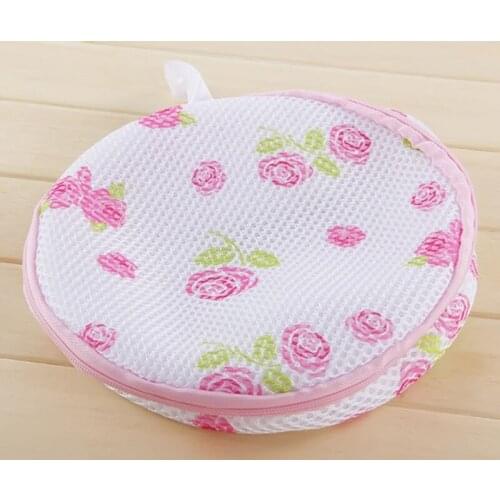 Zipped Wash Bag Laundry Washing Mesh Net Lingerie Underwear Bra Clothes Socks