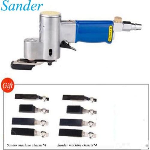 Reciprocating Pneumatic Sand Grinding Machine Air Sander Grinder Polisher Air Polishing Machine With 8 Polishing Plates For Free