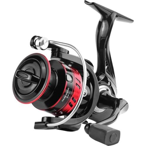 Fishing Reel HD 100-7000 Spinning Reel 8kg Max Drag Reel Fishing 5.2:1 High Speed Metal Spool Coil Carp Reel Fishing Tools