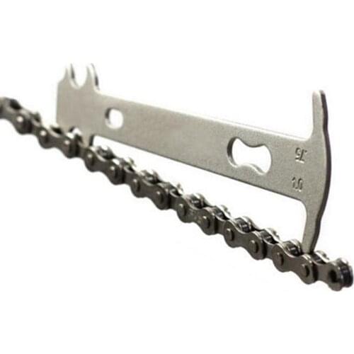 Bicycle Chain Wear Indicator Checker Mountain Road Bike MTB Chains Measurement Ruler Cycling Replacement Repair Tool