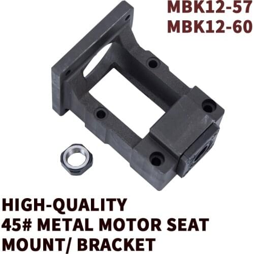 High-quality 45# Metal Motor seat/mount/ Bracket c7 c5 for name 23 24 Stepper motor/servo motor and SFU1605/1610/1604 ball screw