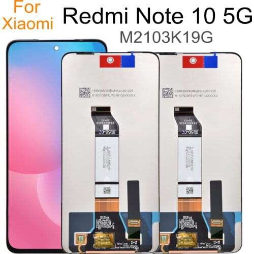 6.5" For Xiaomi Redmi Note 10 Note10 5G M2103K19G LCD Display Touch Screen Digitizer Replacement