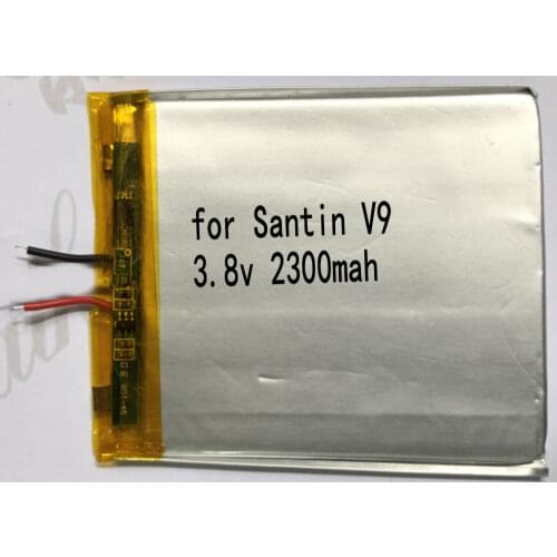 3.8 V 2300mAh Santin V9 mobile phone battery 2300MAH