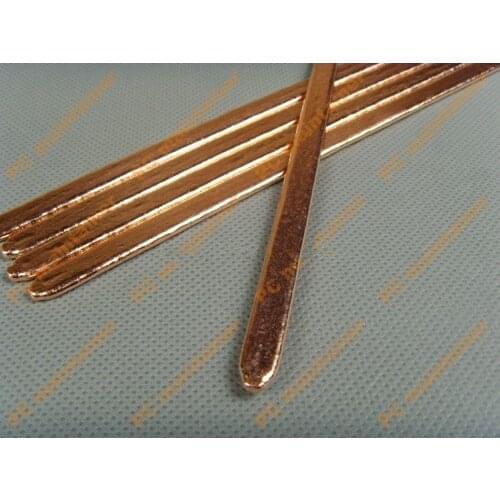 5PCS/lot Notebook DIY transform heat pipe 80*8*3mm computer heat pipe copper tube,flat heat pipe,fan copper tube