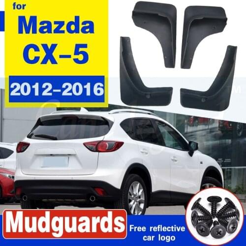 Car Rear Front Mud Flaps Fender Flares Splash Guards Mudguards for Mazda CX-5 CX5 2012 2013 2014 2015 2016 mudguards
