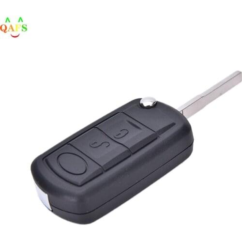 Key Case Cover Shellfit For Range Rover Discovery New Folding Sport 3 Button Flip Fob LR3