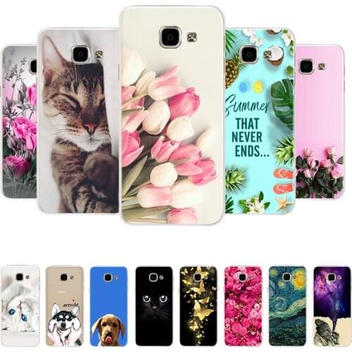 For Coque Samsung Galaxy A5 2016 Case Cover A510 A510F Soft TPU Silicone Back Cover For Funda Samsung A5 A 5 5A 2016 Phone Cases