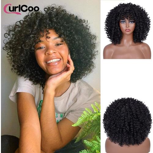 Черные парики CurlCoo China At AliExpress