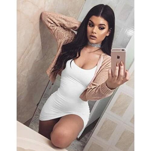 CZCCWD White Summer Dresses