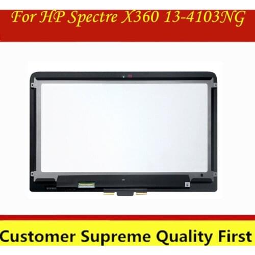 For HP Spectre x360 13-4103NG 13-4115 13-4xxx 13.3'' Laptop LCD Touch Screen Digitizer Assembly Fully Tested