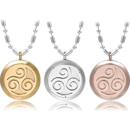 EBUTY Spiritual Products 316L Stainless Steel Pendant 14 Stones Health Care Elements For Men Women Accessories