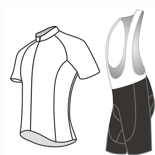 Factory Custom Cycling Jersey DIY Short Sleeve Jersey 19D Gel Pad Bib Shorts Bike Racing Team Biker Male Female Cycling Suit