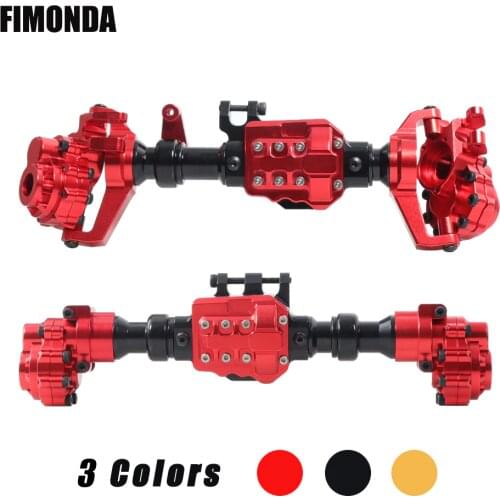 FIMONDA TRX4 Aluminum Portal Axle Housing for 1/10 RC Crawler Traxxas TRX-4 Defender Bronco G500 Chevrolet Metal Upgrade Parts