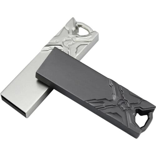 TEXT ME metal usb 2.0 memory card 32GB 16GB 8GB 4GB pendrive 64GB Creative Rectangle U Disk