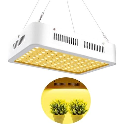 Powerful Full Spectrum Led plant grow light sunlight panel yellow growing kit indoor veg greenhouse growtent box phyto lamp