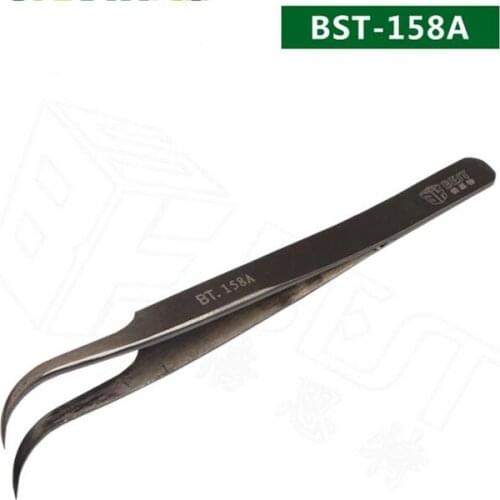 Wholesale tweezers Anti-static Stainless Tweezers BST-158A