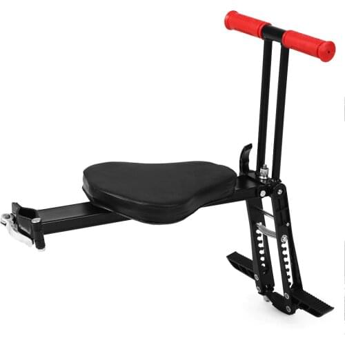 Child Bike Seat Front Mounted Mountain Bike Front Seat Mat Lightweight Bike Front Mount Infant Carrier For Children Toddler