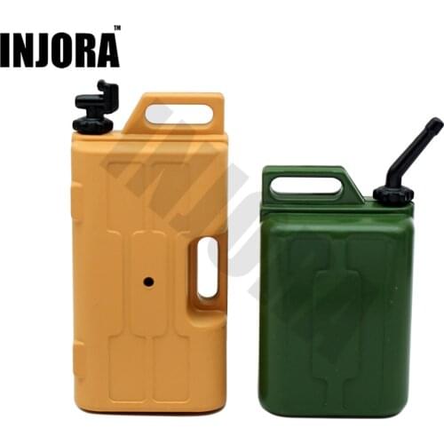 Plastic Miniature Fuel Tank & Water Jug Decoration for 1:10 RC Crawler TRX-4 Traxxas TRX4 Axial SCX10 90047 D90 D110 TF2