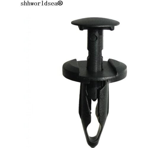 Shhworldsea 100pcs car clip& fastener wheel opening moulding push type retainer for GM saturn 1991-on 21077123