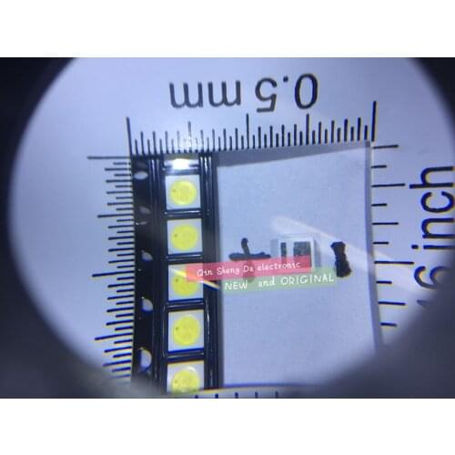 200pcsFOR EVERLIGHT LED 3030 lamp beads 1W LCD TV Backlight Lamp beads 3V cool white With Zener Pressure