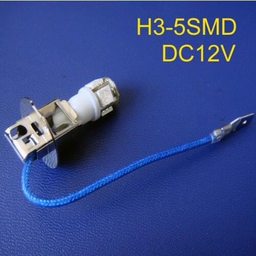 High quality 12V Auto H3 led fog lamps,LED H3 lights,Car H3 led 12V bulbs free shipping 5pcs/lot
