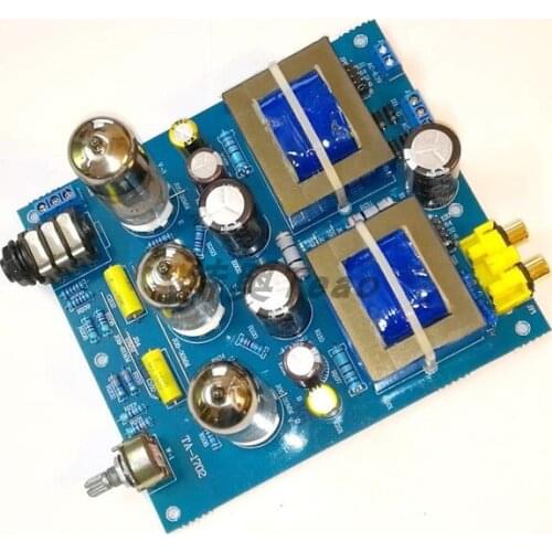 1W+1W 6N2 or 12AX7 push 6N1 6N2 12AU7 tube single-ended class A with output beef bile amp board