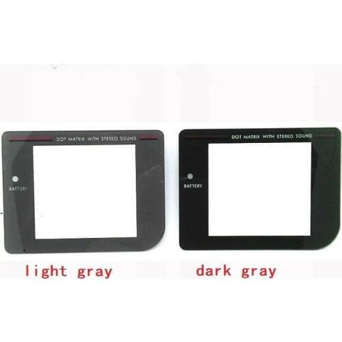10 pcs DMG-01 Play It Loud Gray glass Replacement Screen Lens Protector for Nintendo Gameboy System
