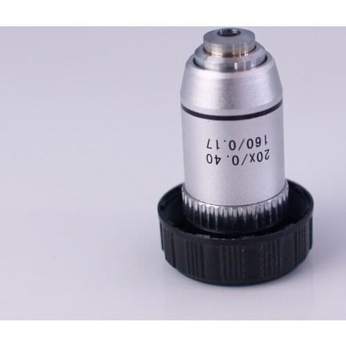 20X BIOLOGIC MICROSCOPE OBJECTIVE RMS thread,Achromatic Objective,Brand New 195 mm
