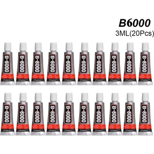 20Pcs B6000 3ML Glue Epoxy Wood B7000 Cloth Textile Plastic Leather Super Strong Hobby Jewelry e8000 Cyanoacrylate 502 Adhesive
