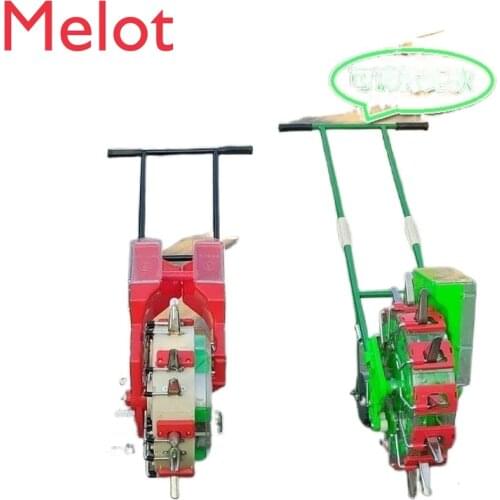 Luxury Modern Corn Soybean Peanut Seeding Machine Hand Push Small Multi-Functional Seeding and Fertilization Machine New